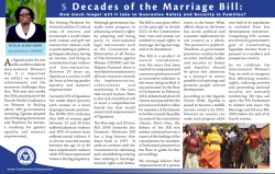 5Decades of the Marriage Bill.