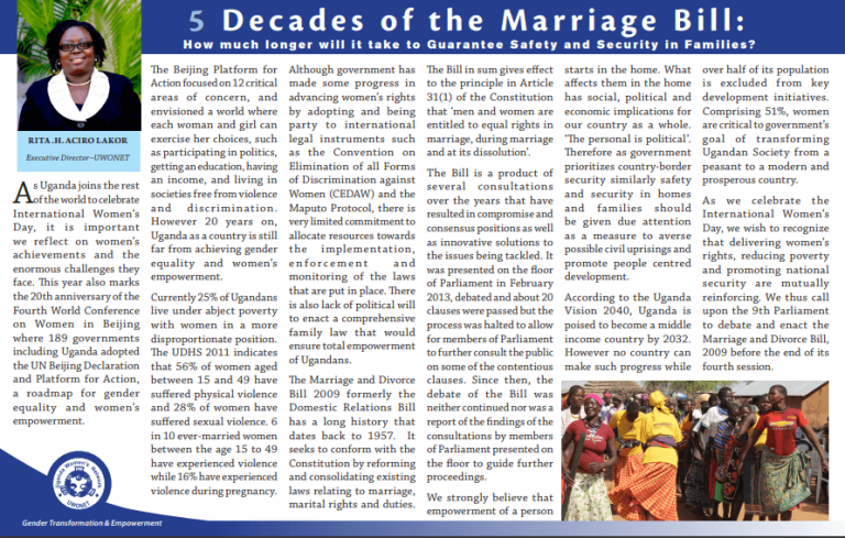 5Decades of the Marriage Bill.
