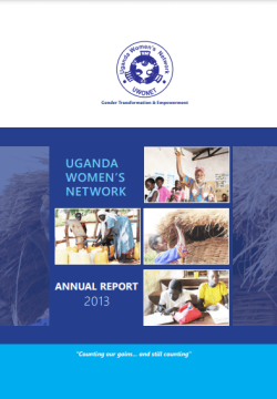UWONET Annual Report 2013