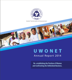 UWONET Annual Report 2014
