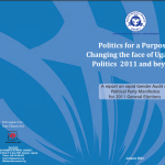 Politics for a Purpose- Changing the face of Ugandas politics 2011