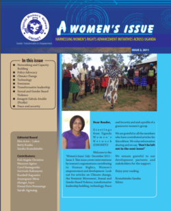 A womem’s Issue Harnessing Women’s Rights Advancemnet Issue2 2011
