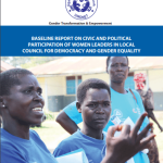 Baseline Report on Civic and Political Participation of women leaders in Local Council for Democracy and Gender Equality 2014