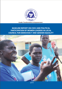 Baseline Report on Civic and Political Participation of women leaders in Local Council for Democracy and Gender Equality 2014