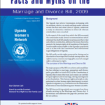 Facts and Myths on the Marriage and Divorce Bill 2009 Issue2(2013)