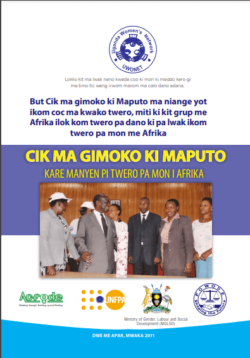 Cik Ma Gimoko Ki Maputo Kare Mayen Pi Twerp Pa Moni Afrika (Luo)2011