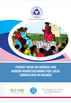 Pocket Book on Gender and Gender Mainstreaming for Local Councilors in Uganda 2018