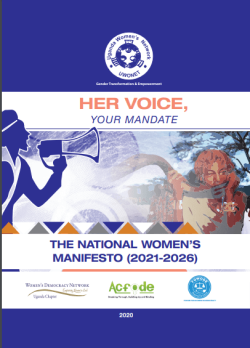 The National Women’s Manifesto(2021-2026)