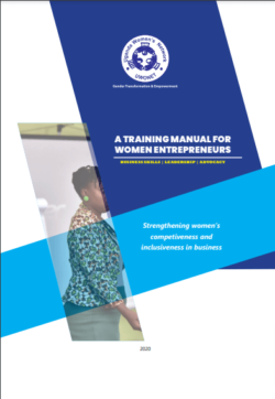 A Training Manual for Women Entrepreneurs (2020)