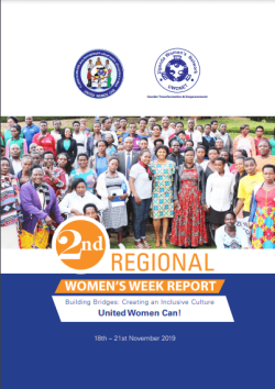 The Second Regional Women’s Week Report (2019)
