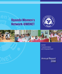 UWONET Annual Report 2008