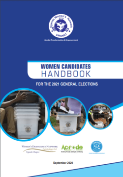 Women Candidates HandBook for the 2021 General Elections