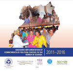 Assessing Implementation of Commitments by Political Parties to the Women of Uganda 2011-2016(2015)