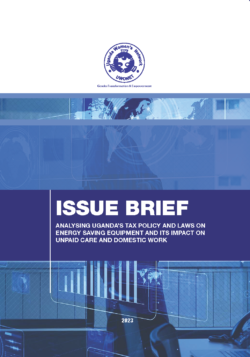 Issue Brief  Impact On Unpaid Care And Domestic Work (2022)