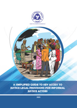 A Simplified Guide to Key Access to Justice Legal Provisions for Informal Justice Actors (2023)