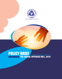 Sexual Offences Bill (2019) – Policy Brief