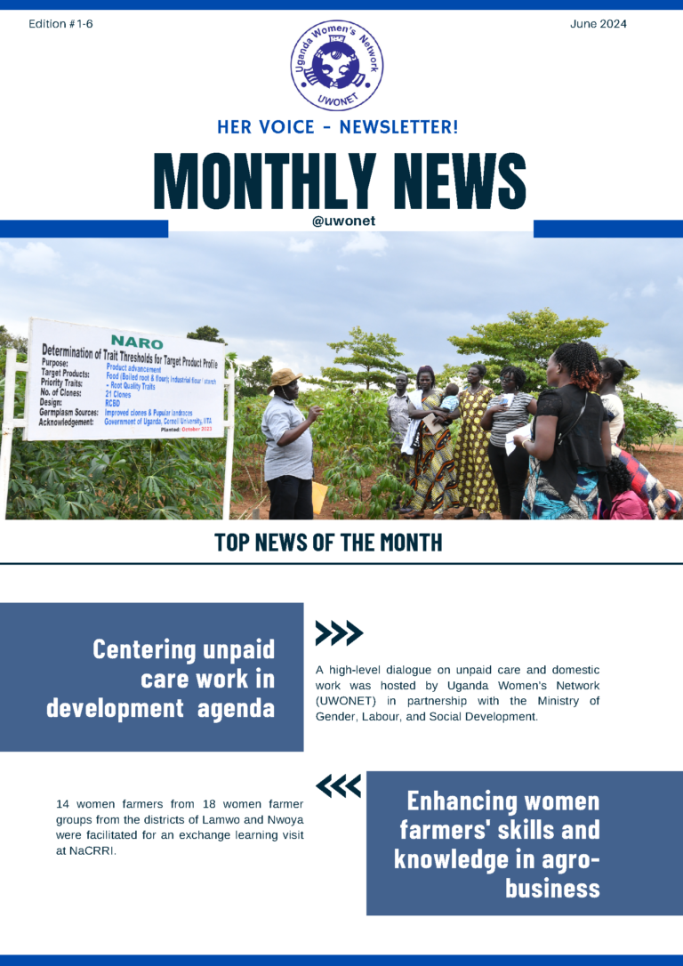 UWONET Monthly News Letter – June 2024