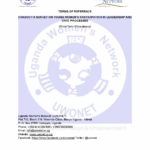 TERMS OF REFERENCE – SURVEY ON YOUNG WOMEN’S PARTICPATION CIVIC PROCESSES