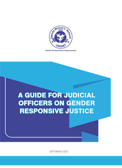 A Guide for Judicial Officers on Gender-Responsive Justice (2022)