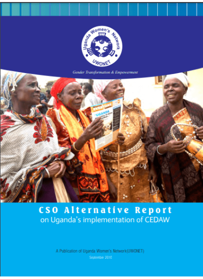 UWONET CSO Alternative Report on Ugandas Implementation of CEDAW 2010