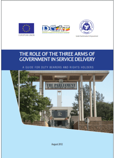The Role of the Three Arms of Government in Service Delivery