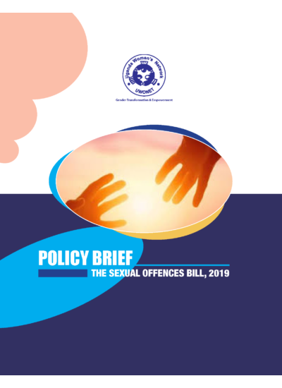 Sexual Offences Bill (2019) - Policy Brief