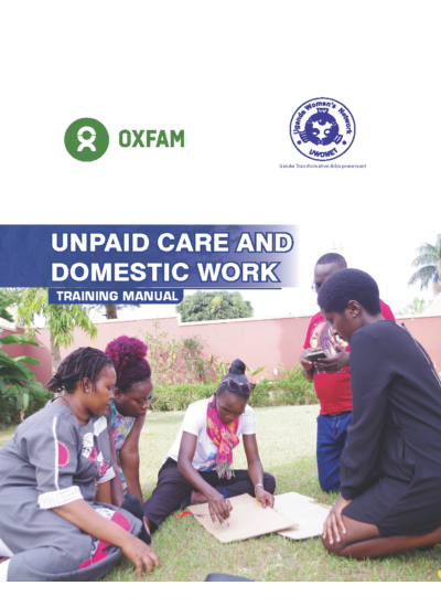Training Manual Unpaid Care and Domestic Work (2023)
