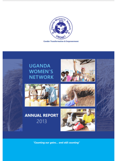 UWONET Annual Report 2013