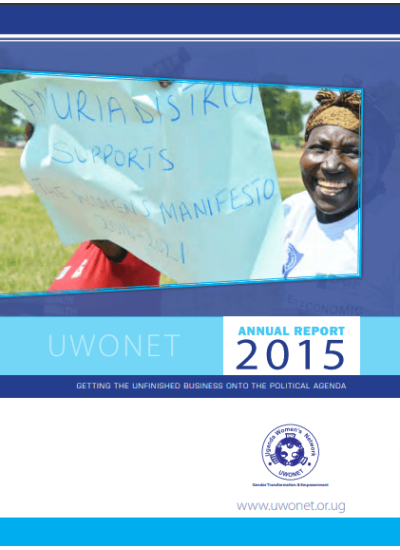 UWONET Annual Report 2015