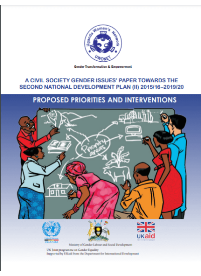 A Civil Society Gender Issues Paper Towards the  Second National Development Plan II 2014