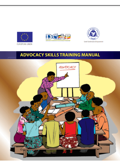 Advocacy Skill Training Manual 2012
