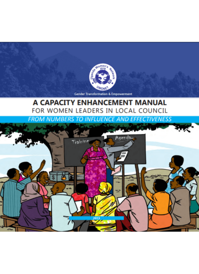 A Capacity Enhancement Manual for Women Leaders in Local Council(2013)