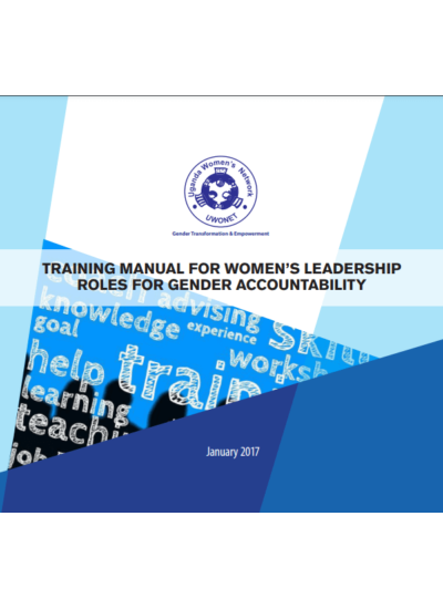 Training Manual for Women