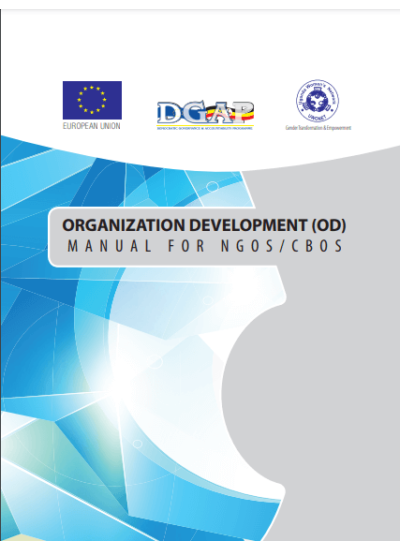 Organizational Development Manual for CBOS and NGOS 2012
