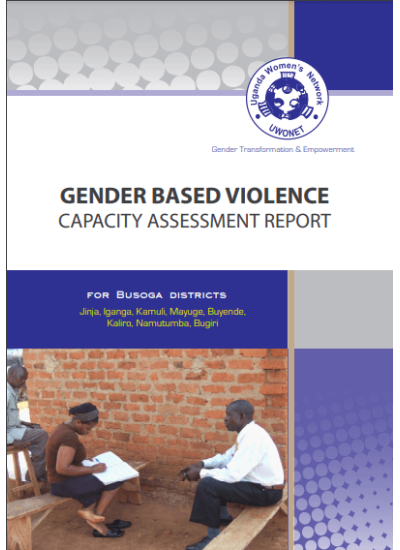 UWONET Gender Based Violence Capacity Assessment Report (2011)