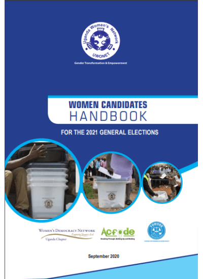 Women Candidates HandBook for the 2021 General Elections